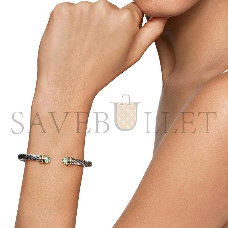 DAVID YURMAN CLASSIC CABLE BRACELET 5MM B12381 S4APL